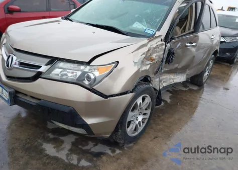 2007 Acura Mdx Technology Package from USA, damaged, VIN 2HNYD28347H529968